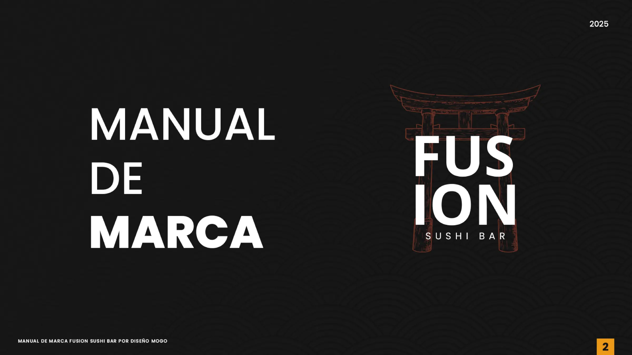 Manual de identidad: Filosofía y concepto 'Mucho más que sushi', trabajo de fusion sushi quillota