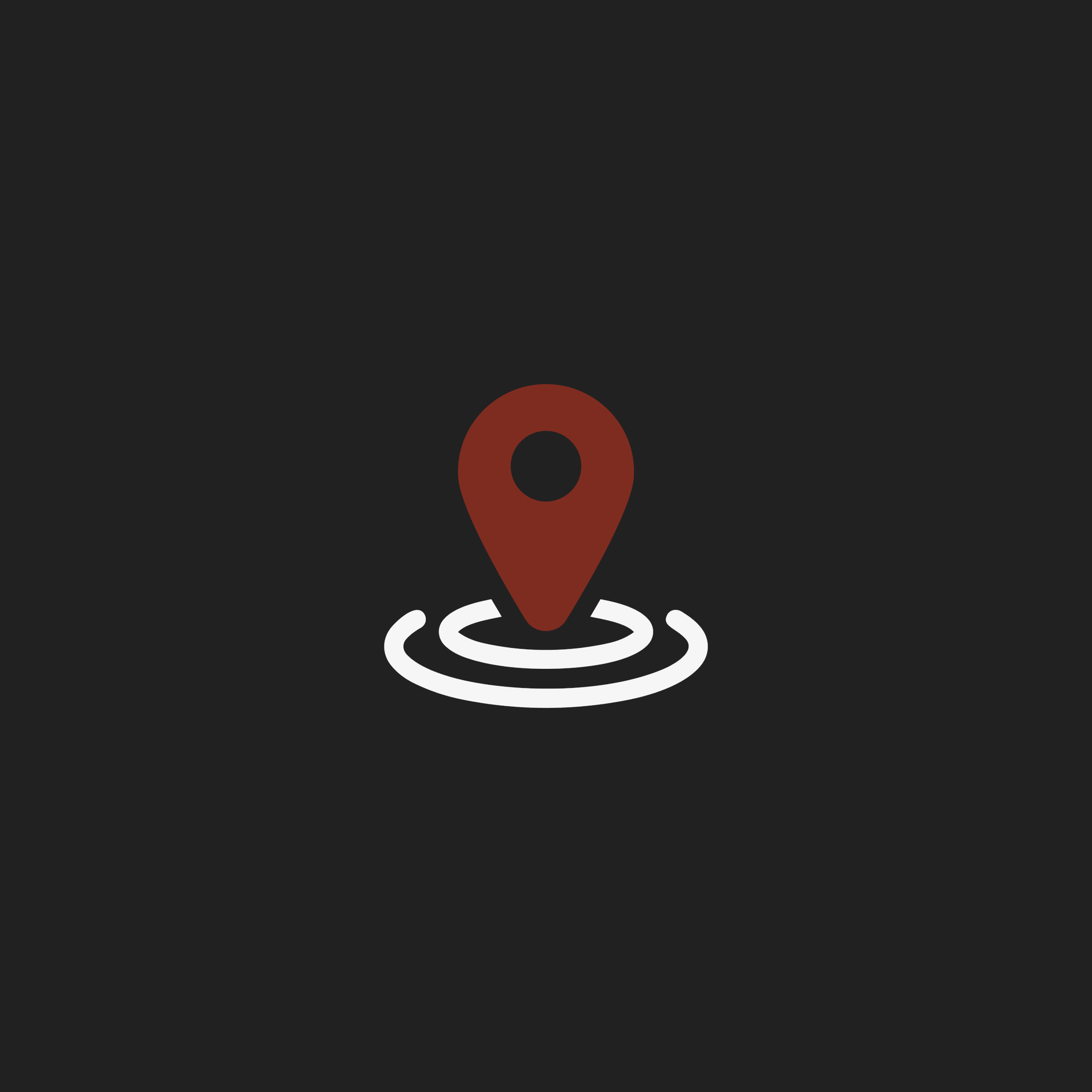 Ícono destacado: Ubicación y mapa, trabajo de fusion sushi quillota