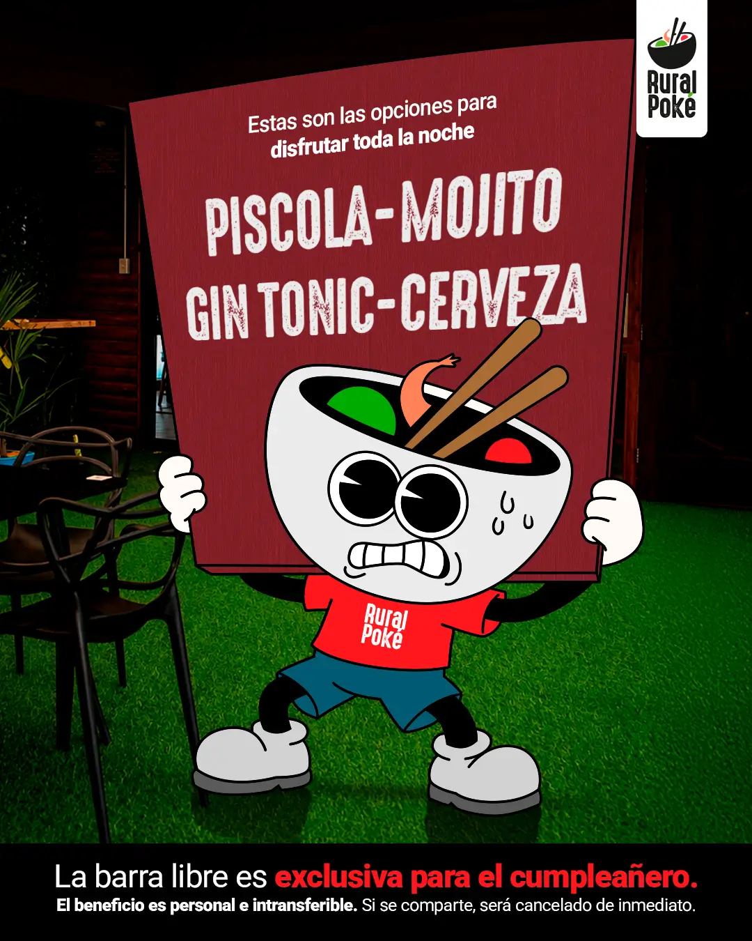 Campaña barra libre de cumpleaños de Ruralpoke, slide 3