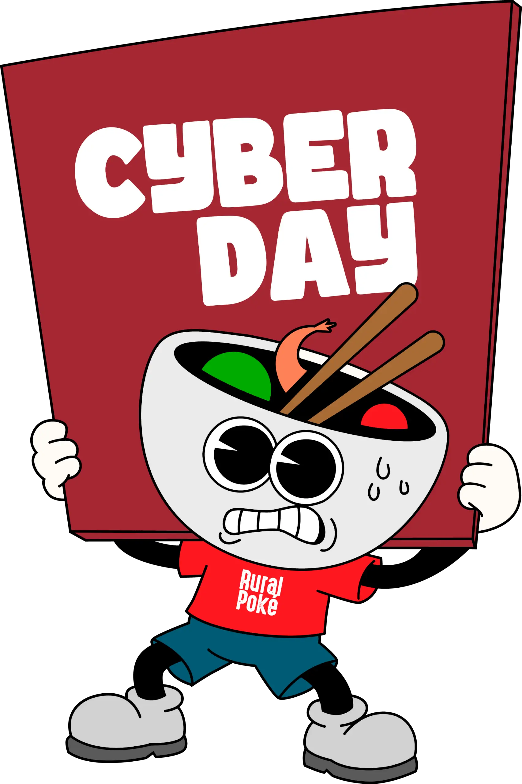 Mascota Ruralpoke: se sube al cyber