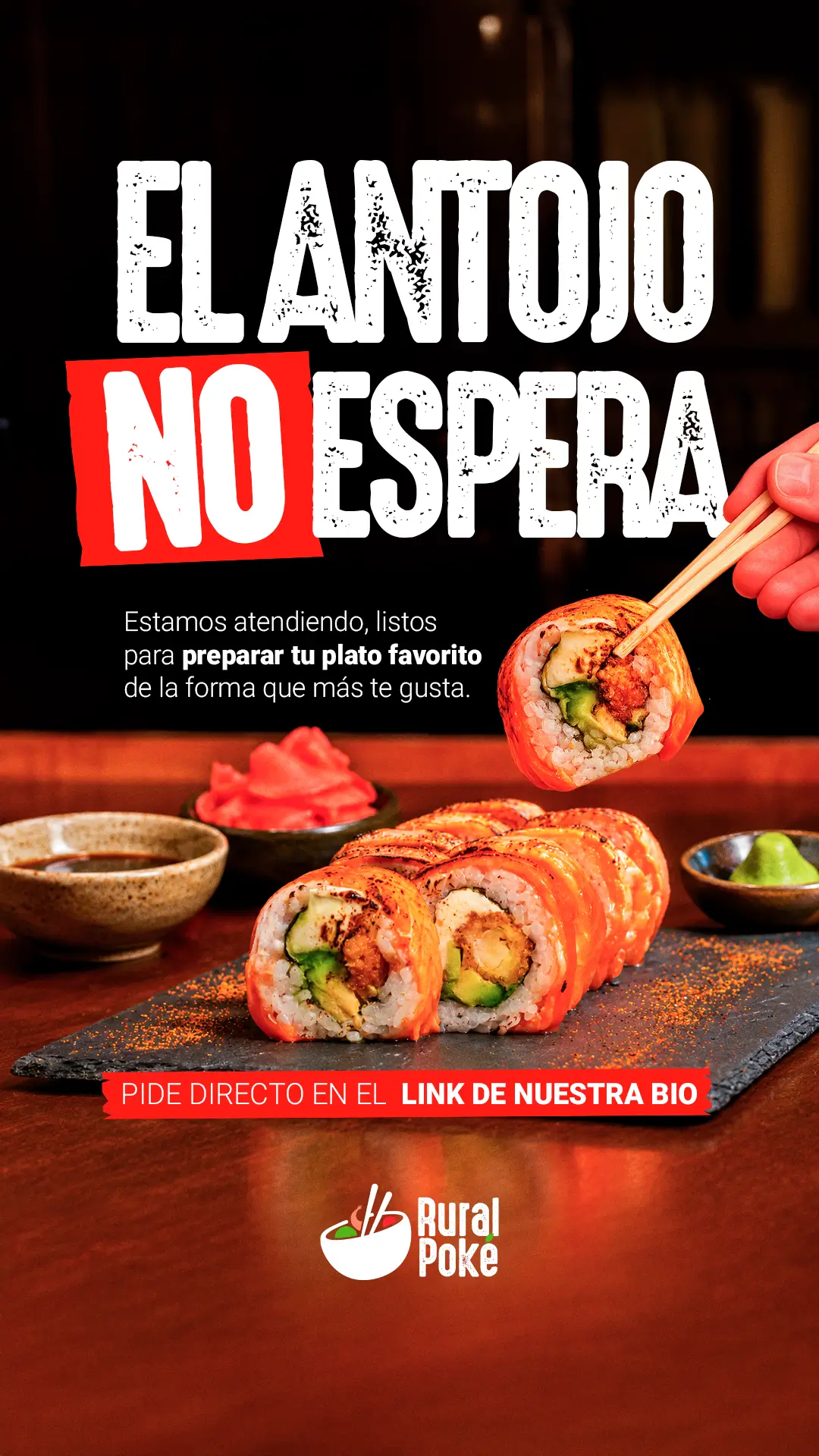 Historia Ruralpoke enfocada en el antojo