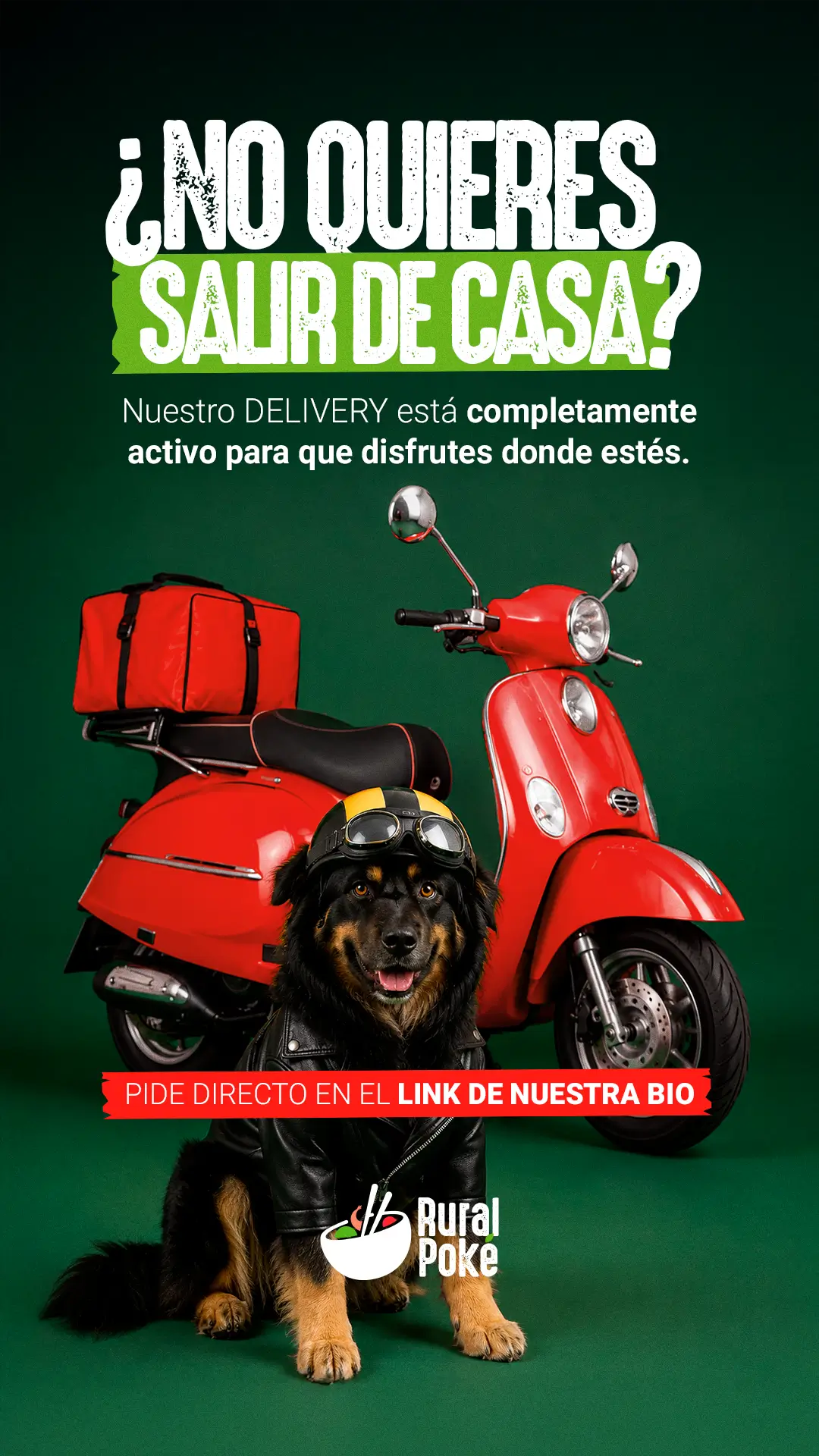 Historia humorística de Ruralpoke para salir de casa