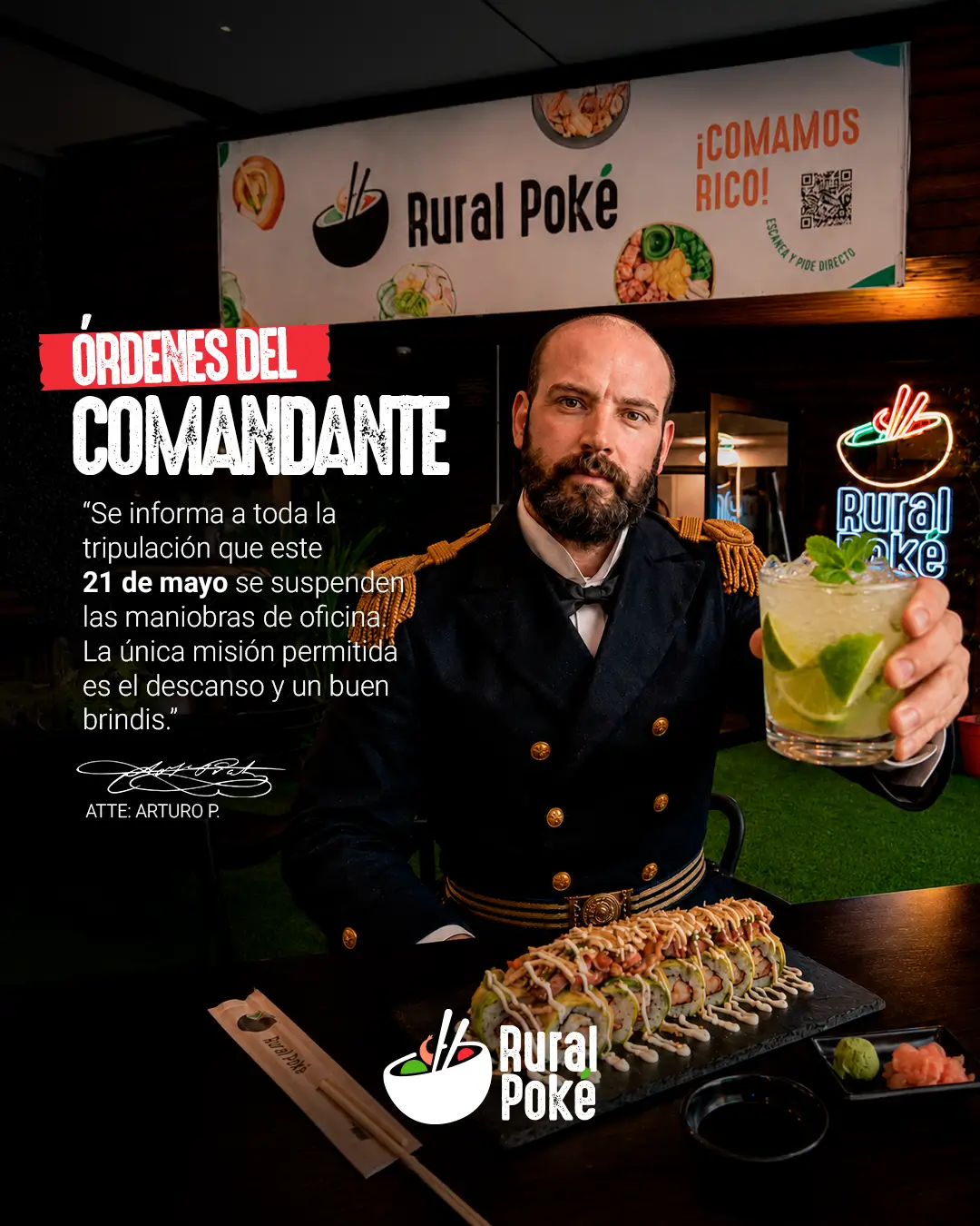 Campaña 21 de mayo de Ruralpoke, slide 1