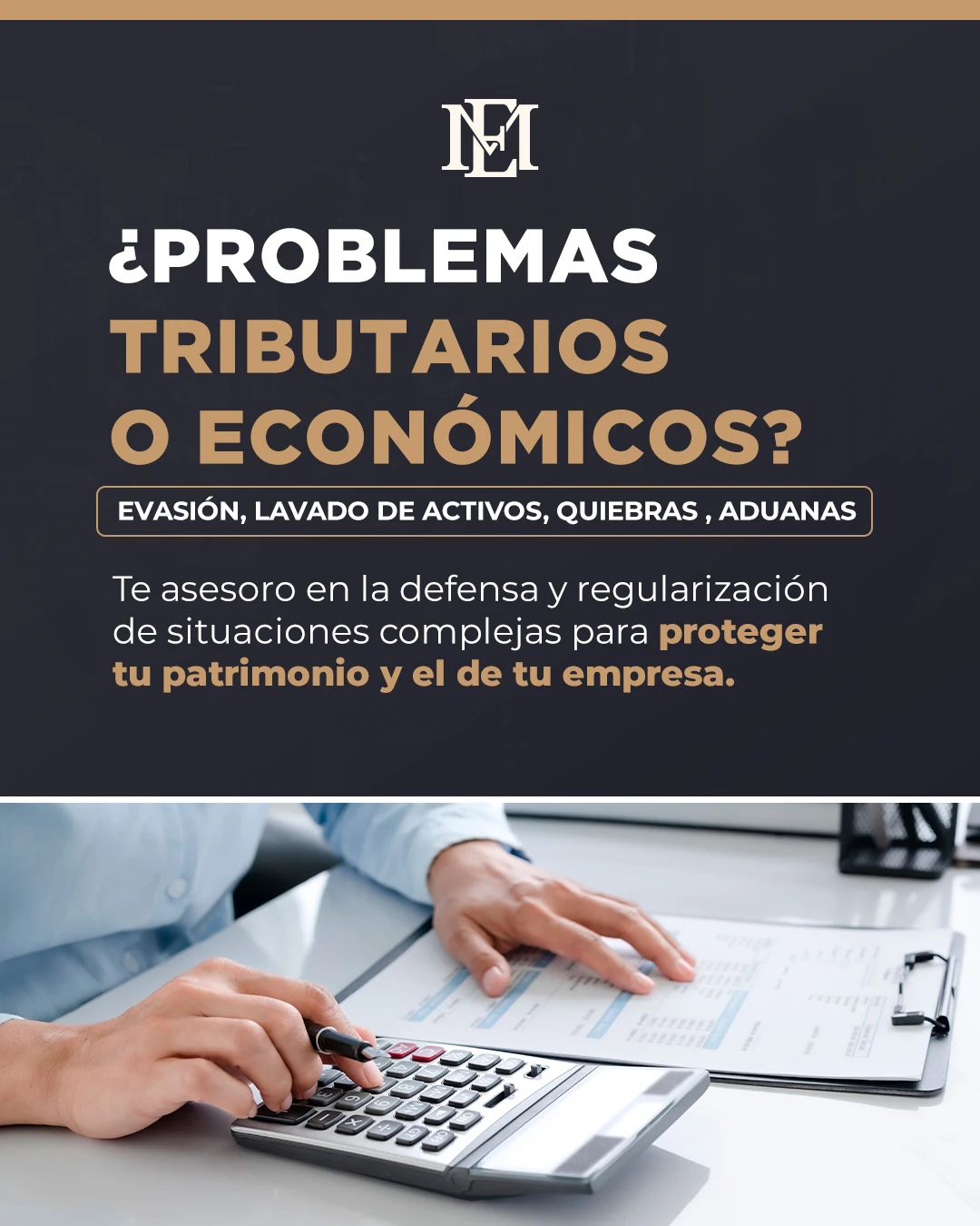 Campaña digital: lámina sobre derecho laboral y despidos injustificados, trabajo de enrique moya