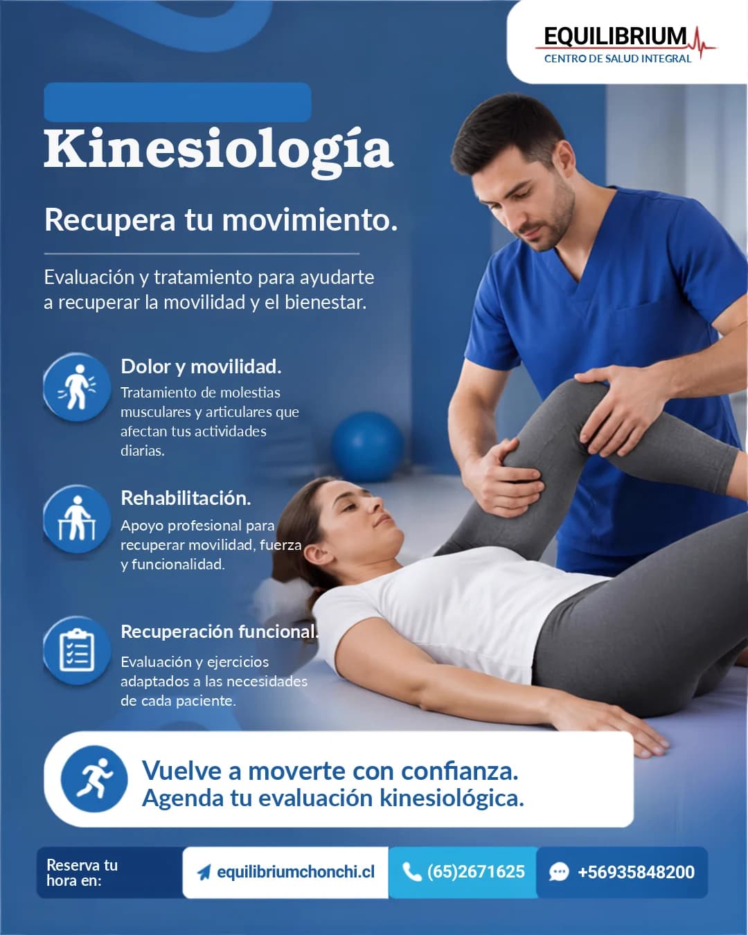 Pieza histórica de Equilibrium sobre Kinesiología