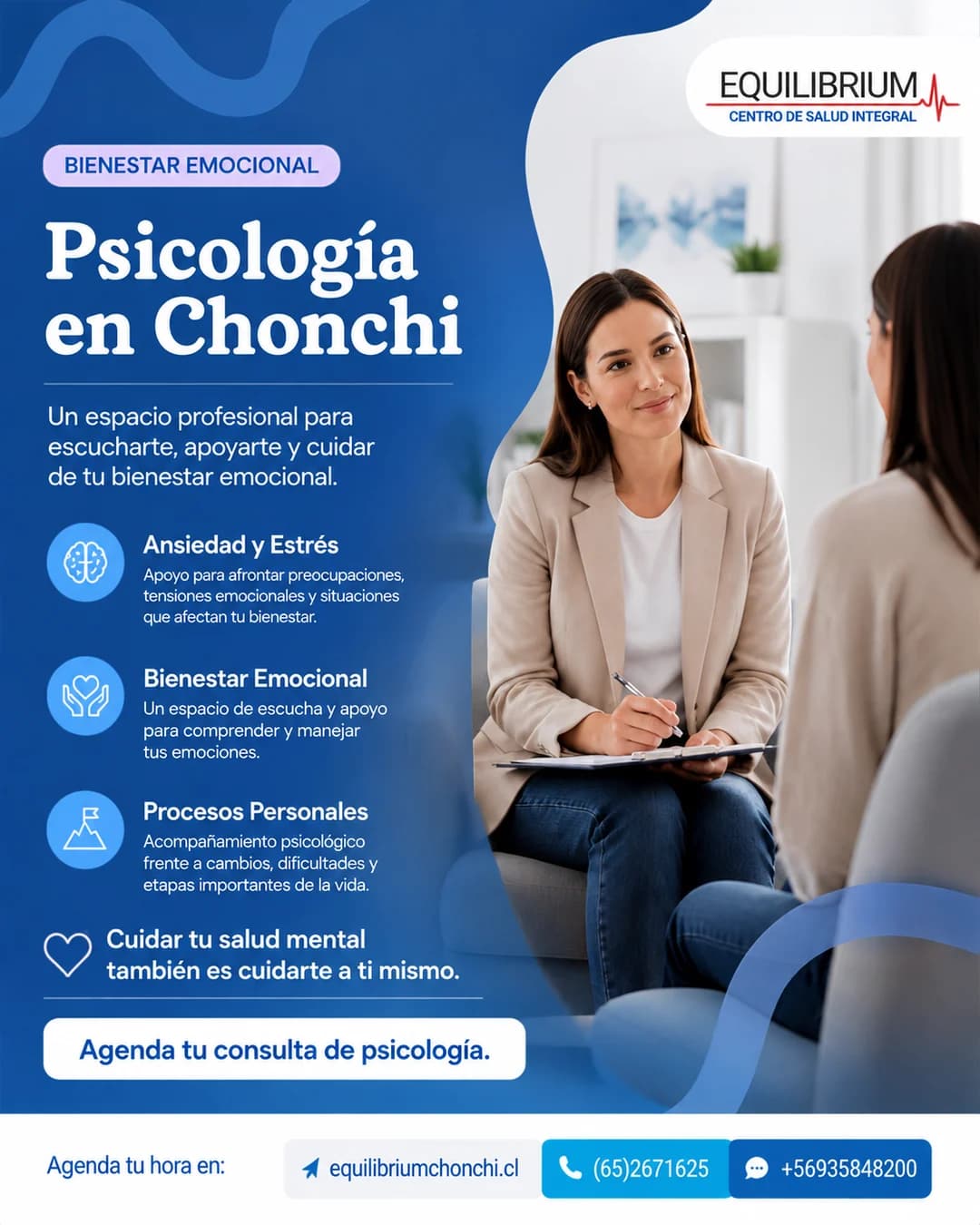 Pieza histórica de Equilibrium sobre Psicología