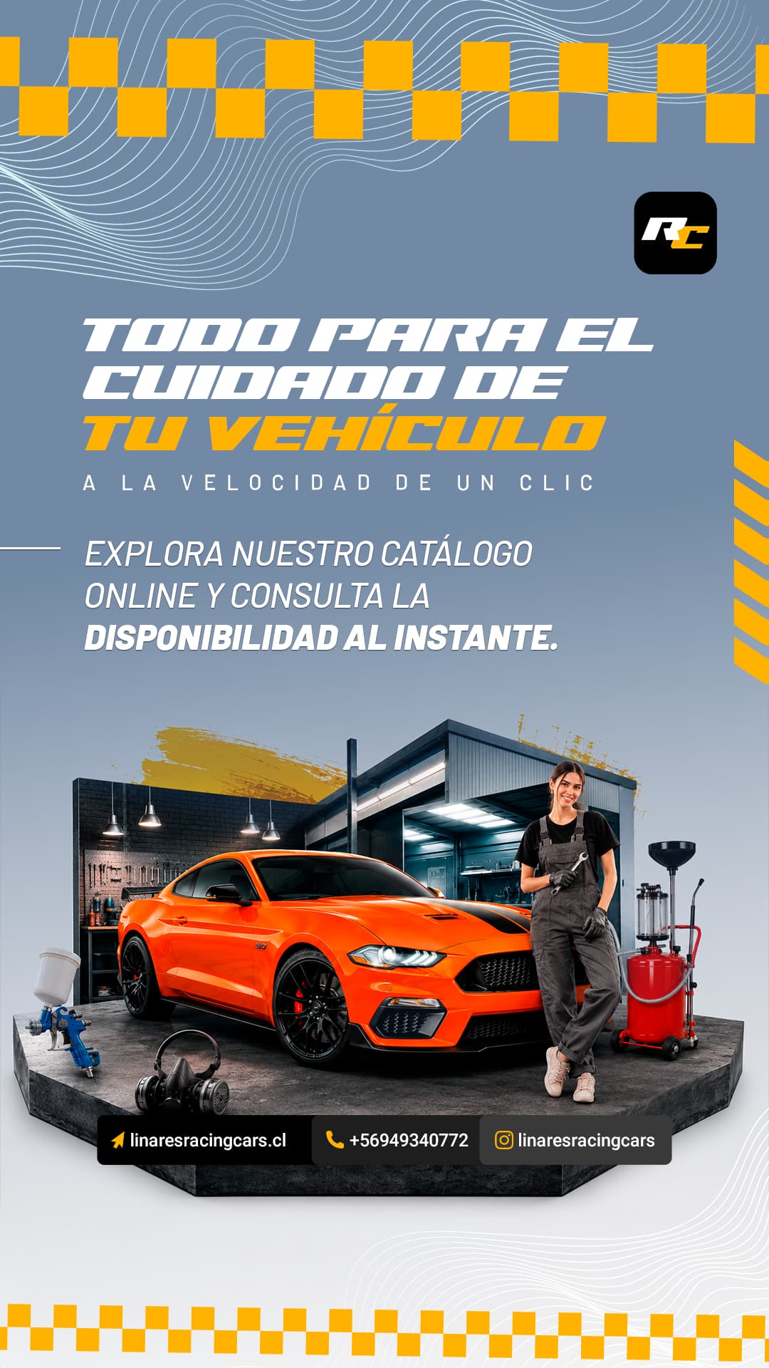 Pieza de catálogo: repuestos de alto rendimiento y accesorios automotrices, trabajo de linares racing cars
