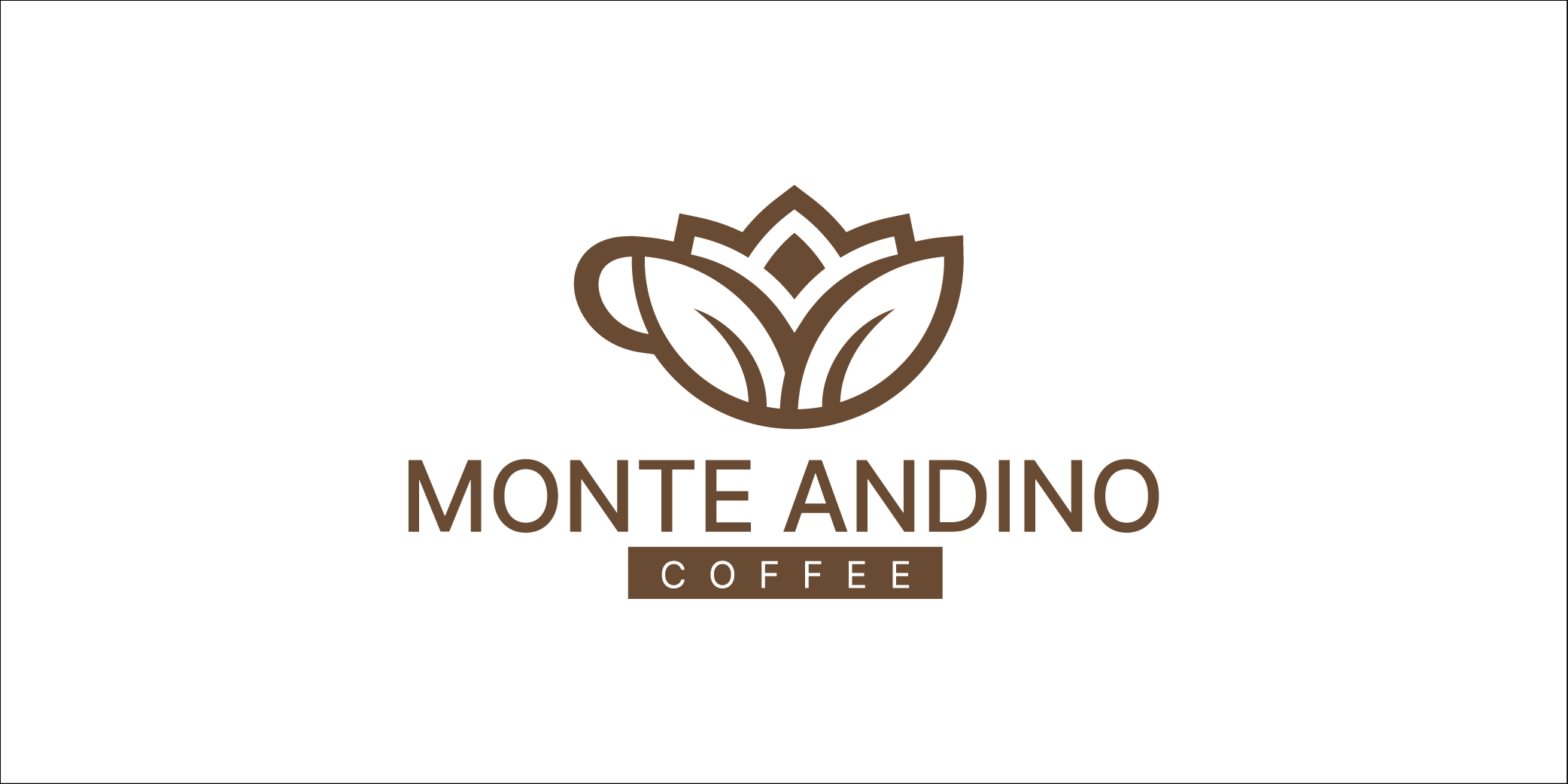 Identidad visual y logotipo de Monte Andino, trabajo de logos sueltos