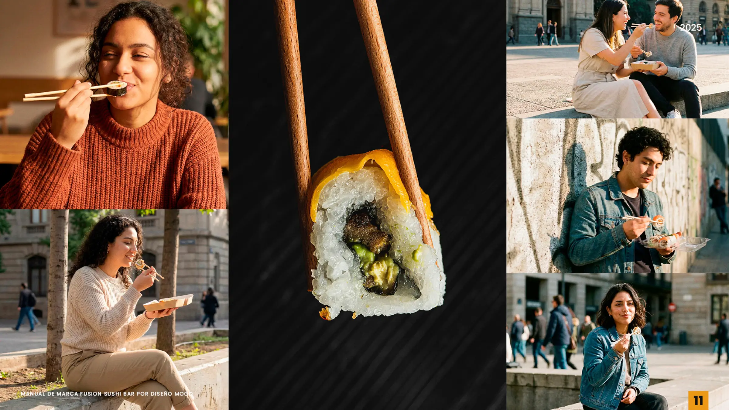 Dirección fotográfica de Fusion Sushi
