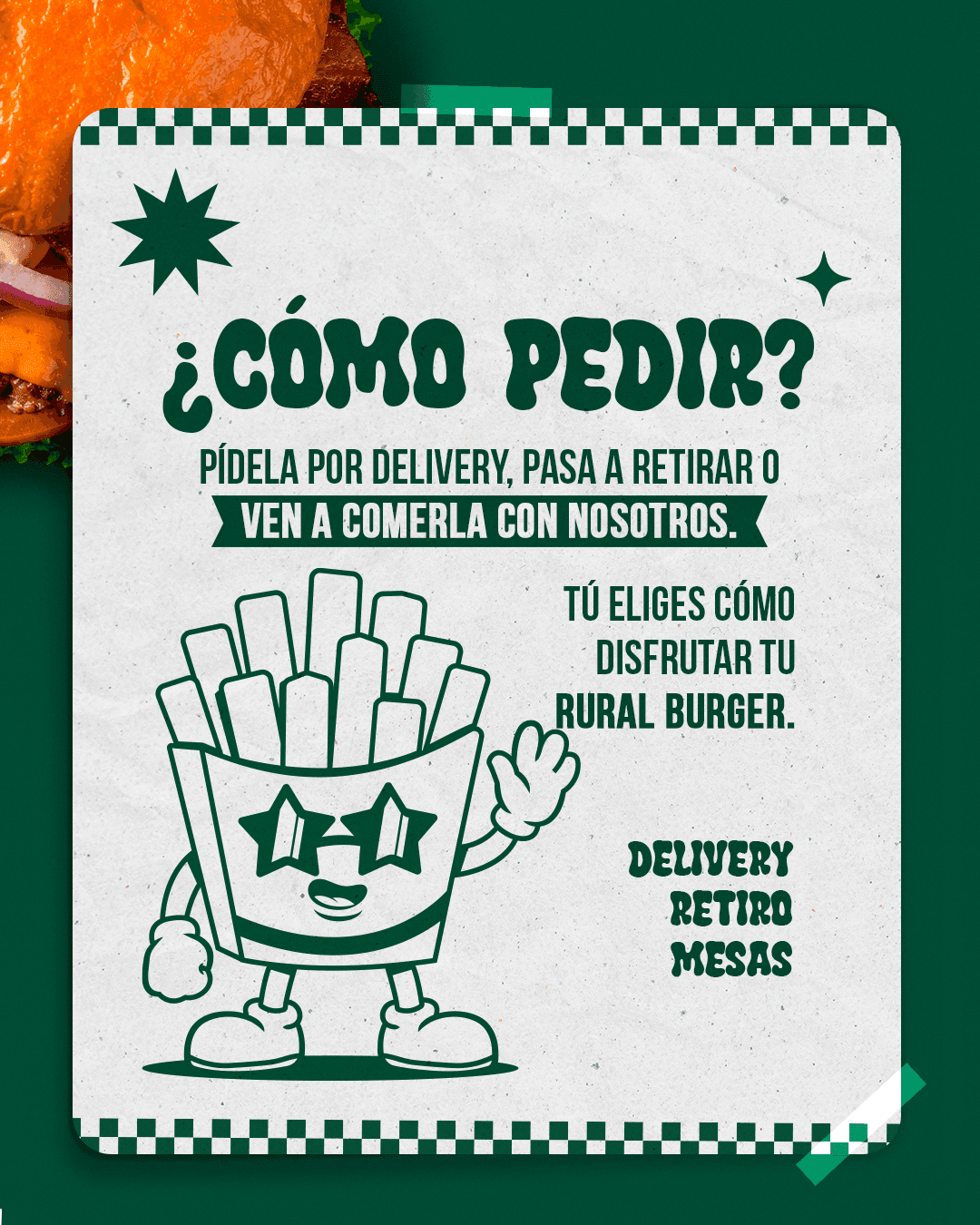 Campaña marcha blanca Rural Burger, slide 3
